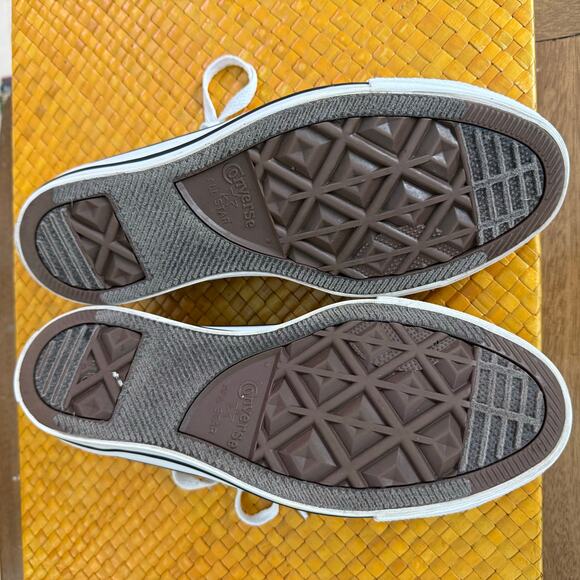 Converse All Star Lo Chuck Taylor Ox Motel Blue Perforated Womens Size 8 551623F - Picture 9 of 10